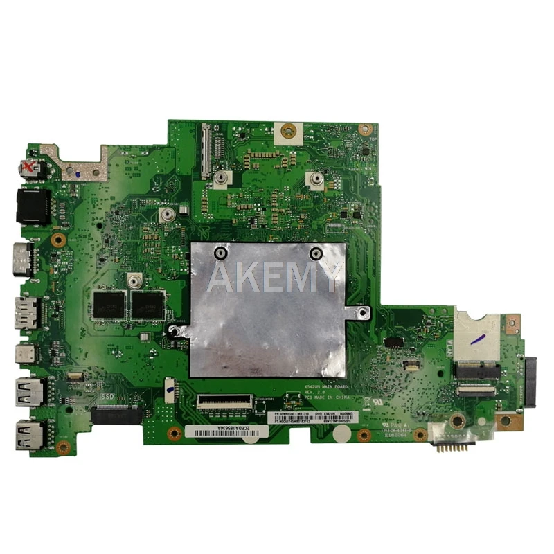 Для For Asus X542U X542UR X542UQR X542UQ X542UN X542URR материнская плата для ноутбука Mianboard 100% тестовая