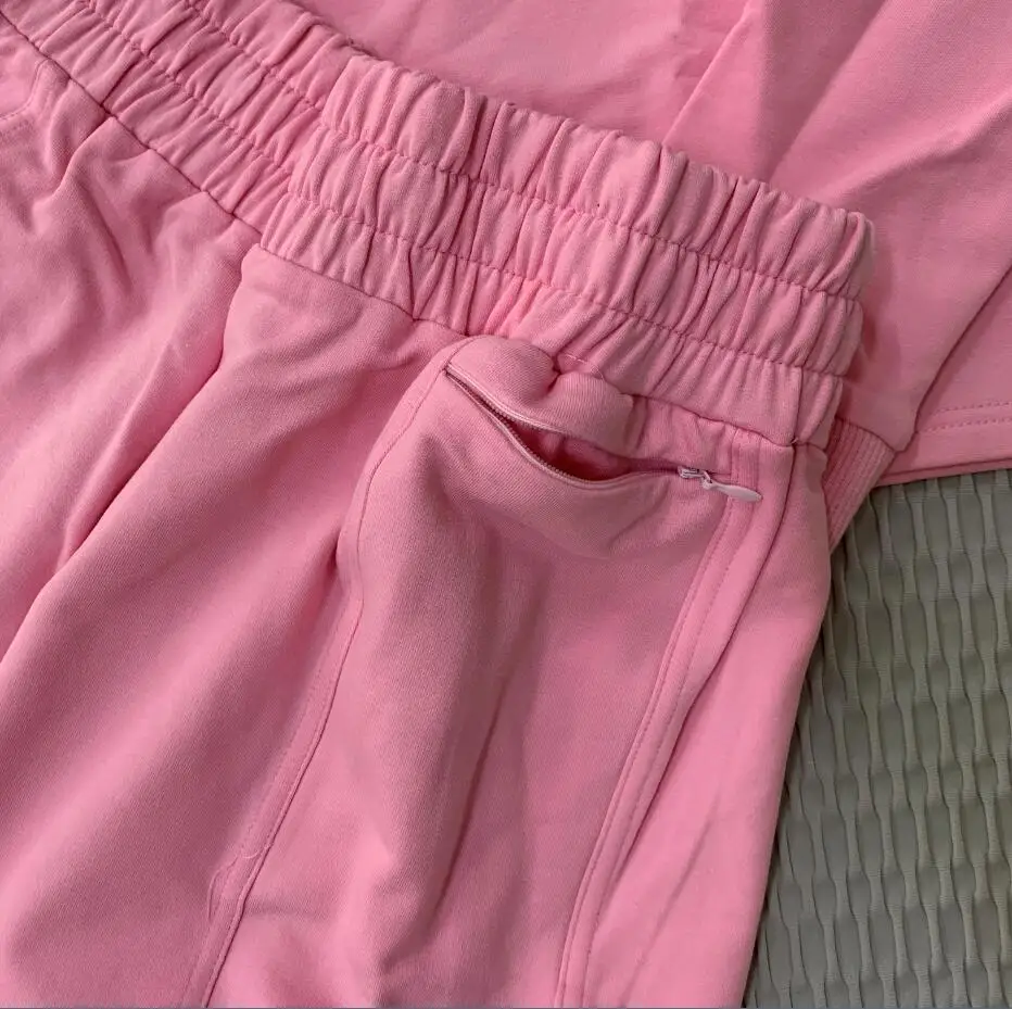 Женский костюм для йоги комплект из 2 предметов Укороченный джемпер и шорты