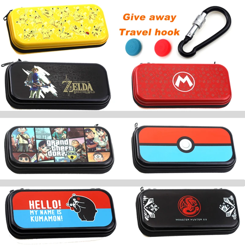 Портативный чехол для Nintendo Switch 2020 сумка хранения Жесткий Чехол Nitendo NS аксессуары