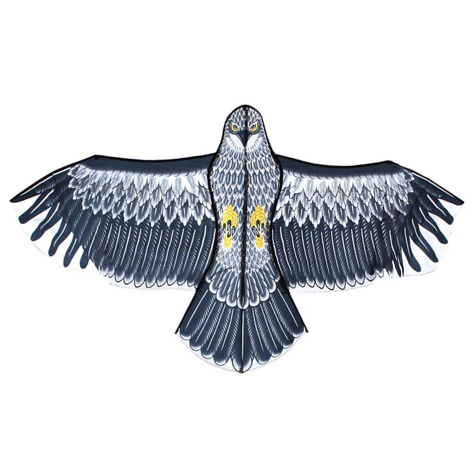 Кайт игрушка из ткани имитирующий летающий диск птица воздушный змей светильник