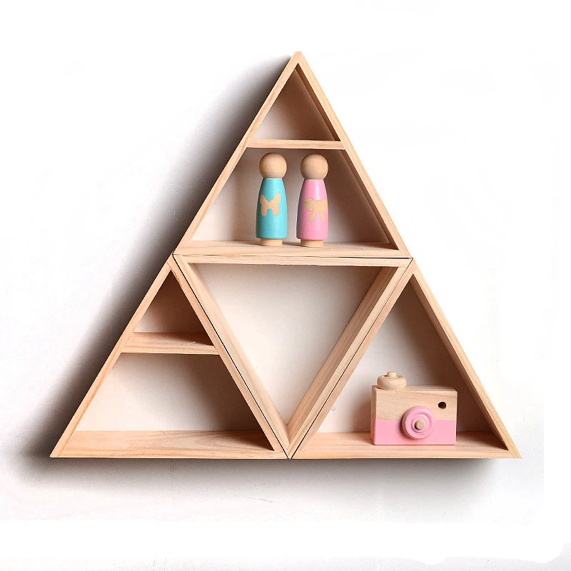 Деревянное украшение для стены в скандинавском стиле гостиной спальни