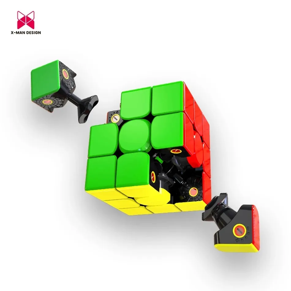 QiYi-cubo magn&eacute;tico de velocidad m&aacute;gica x-man Tornado V2M 3X3, pegatinas, Tornado v2 m, antiestr&eacute;s, juguetes de rompecabezas, regalos para ni&ntilde;os-3