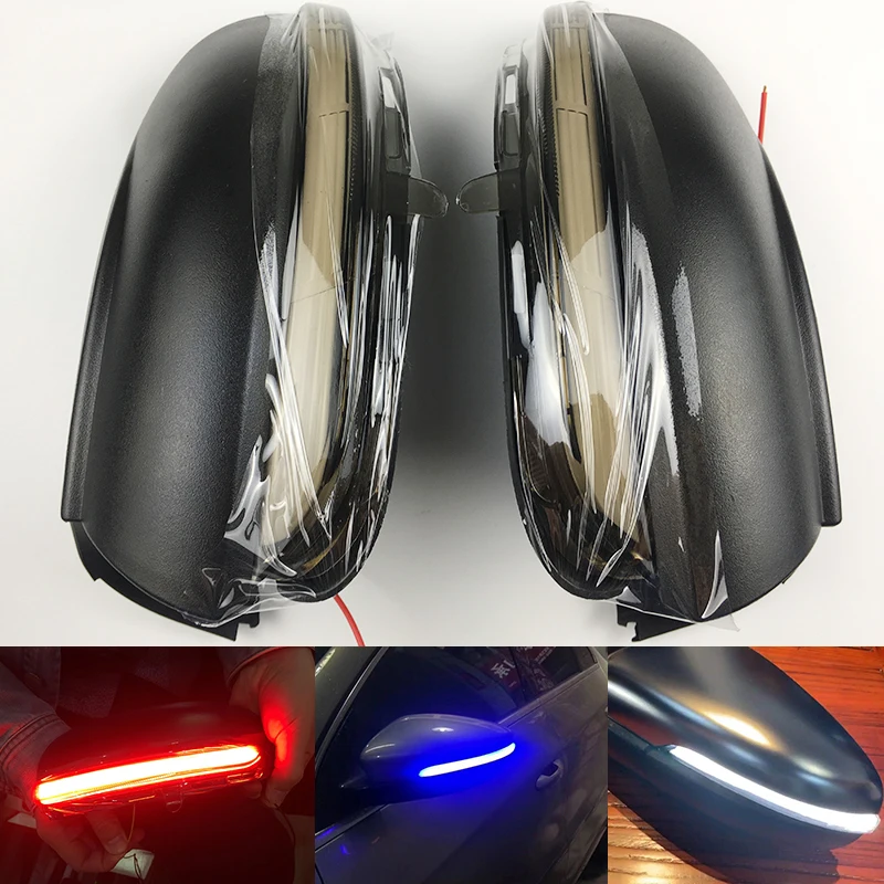 Динамический мигалка светодиодный светильник сигнала поворота Индикатор