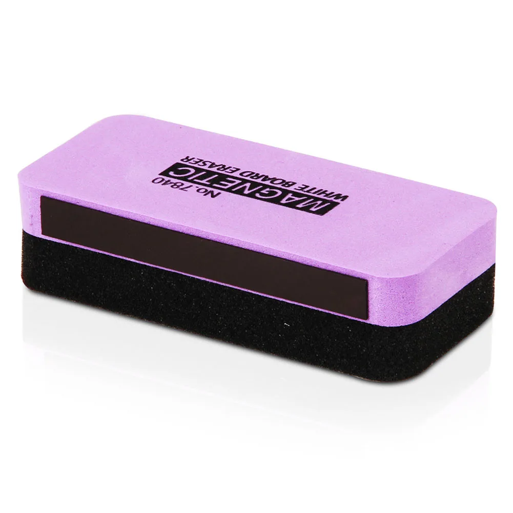 

Cleaning Tool Wipe Clean Stationery Blackboard Eraser Board Rubber Marker With Magnetic Dry Painting Professional Random Color