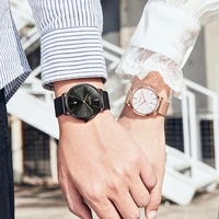 fashion new lovers watches stainless steel quartz men and women paired watches waterproof calendard couple watches reloj paraja