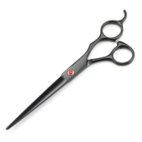 professional 7 japan steel red gem pet dog grooming hair scissors cutting barber haircut thinning shears hairdresser scissors