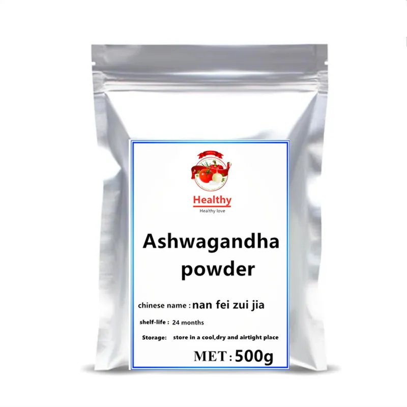 Органический порошок корня Ашвагандха с аюрведической поддержкой