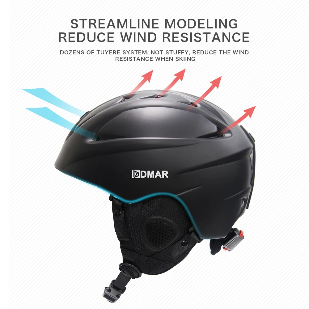 Лыжный шлем Снежный скейтборд лыжный сноуборд цельно Формованный для взрослых и