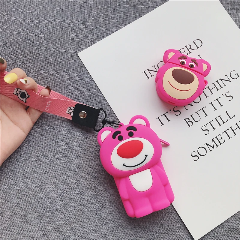 coin purse Кошелек для монет для девочек, силиконовый мини-чехол для Airpods, чехол s, мультяшная сумка, маленький держатель для карт на молнии, кошелек для женщин, карман для денег, Carteira - Цвет: coin purse