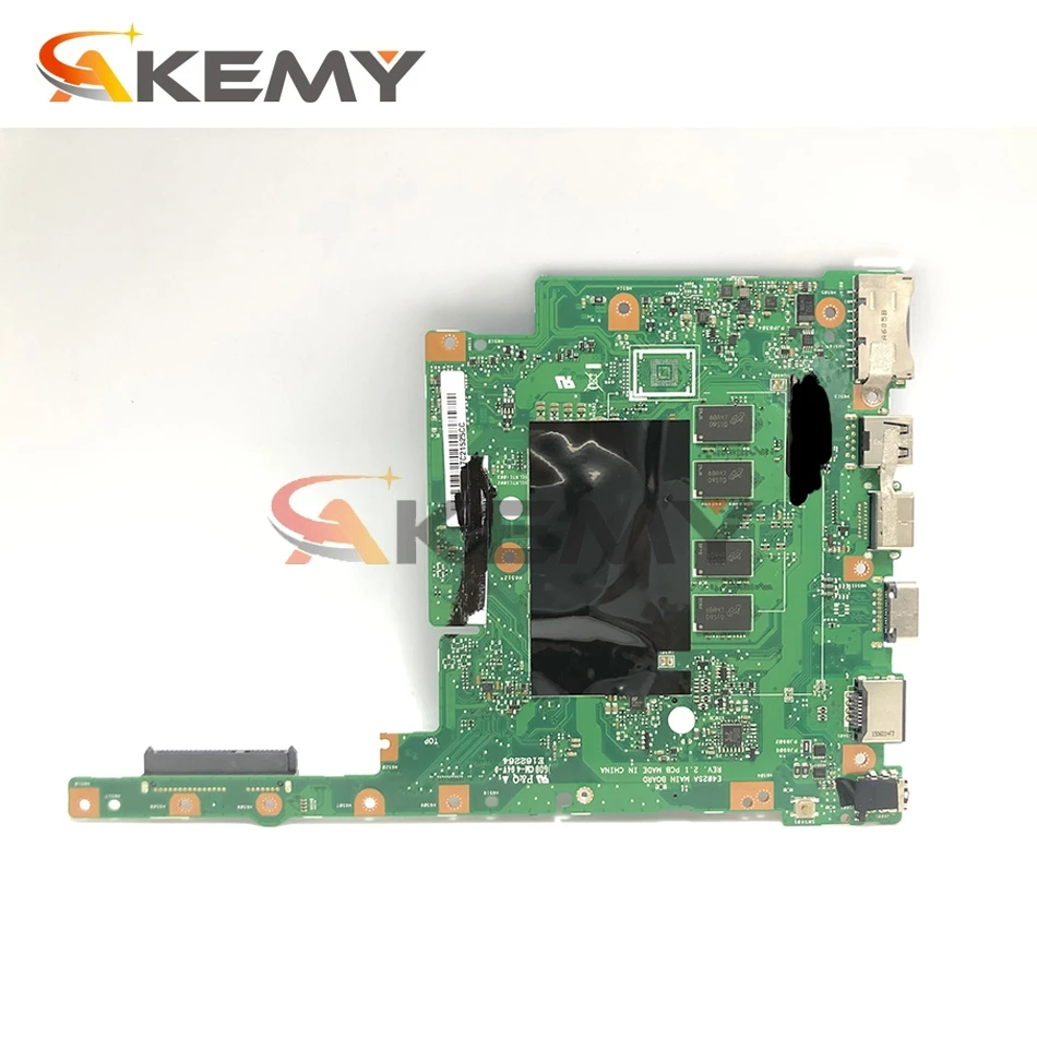 akemy e402sa laptop motherboard for asus e402sa e402s 14 inch original mainboard 8gb ram n3710 cpu free global shipping