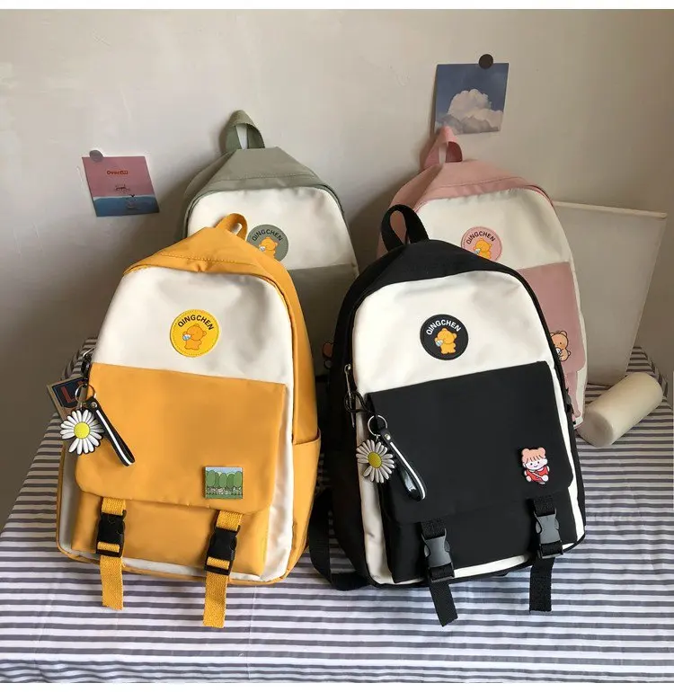 Женские школьные рюкзаки 2020 летние брендовые новые модные женские холщовые