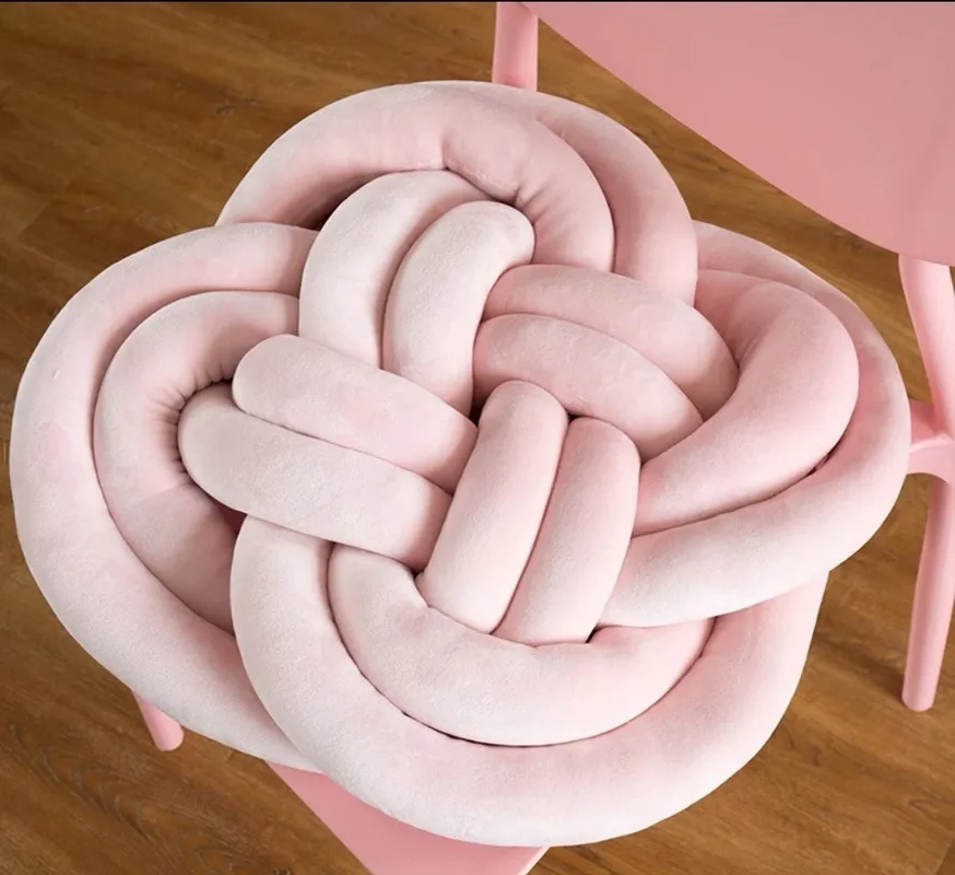 Современное искусство роскошный шерстяной трикотаж подушки известный бренд