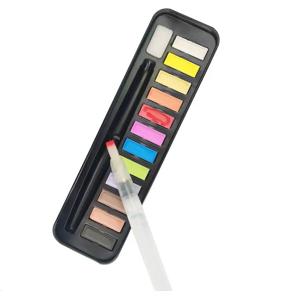 1 Набор акварельных красок легкий Быстросохнущий набор для художника 12/18/24 цветов