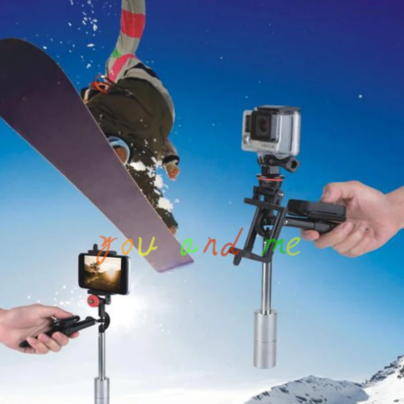 Камера телефон стабилизатор Gimbal ручной камера стабилизатор телефон Гладкий видео зум управление Steadycam для смартфонов для GoPro
