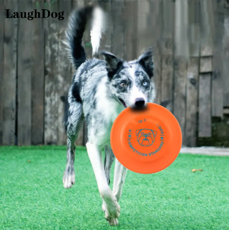 

EVA Flying Discs Dog Toy Fly Saucer Soft Bite Resistant Chew For Small Large Dogs Interaction Puppy Standard Game Pet Supplies
