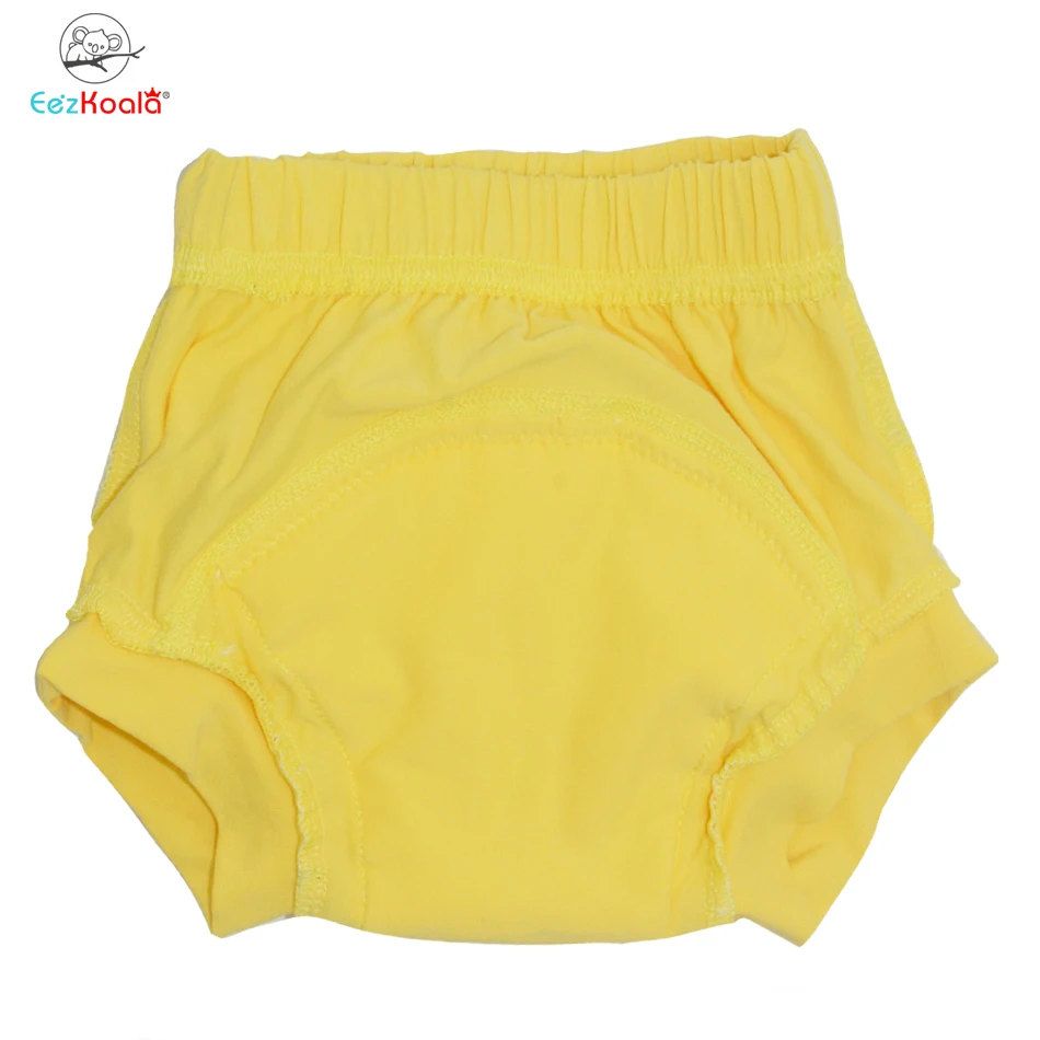 EezKoala-pantalones de entrenamiento de algod&oacute;n para beb&eacute;, bragas, pa&ntilde;ales de tela reutilizables, lavables, respetuosos con el medio ambiente-1