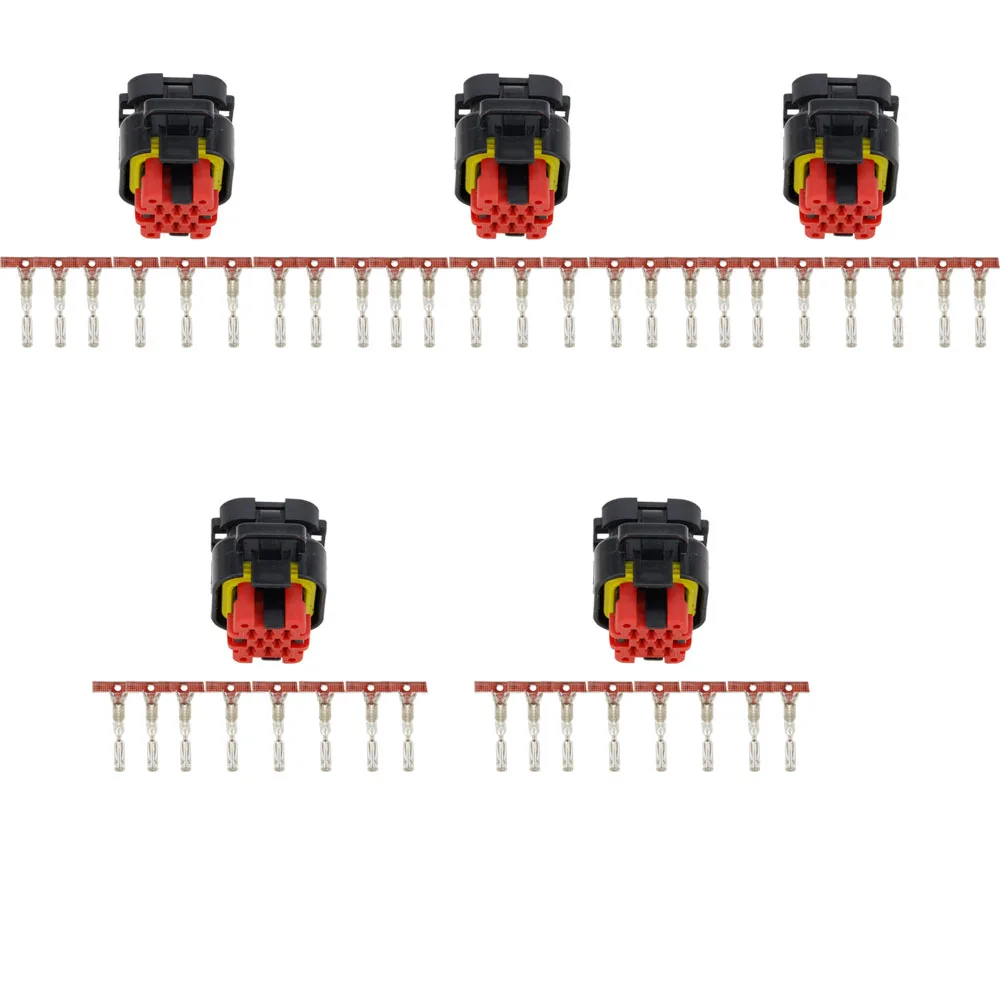 5 контактный автомобильный разъем крышка автомобильного жгута с клеммой DJ7085 1.5