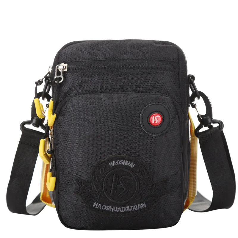 Нейлоновая сумка через плечо для мужчин забавный поясной кошелек в стиле