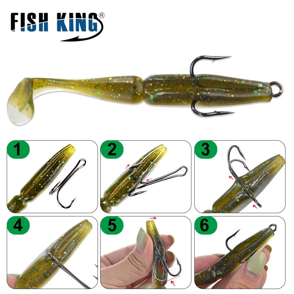 Рыбы король бронзовых морских рыболовных крючков 20 шт./упак. с высоким