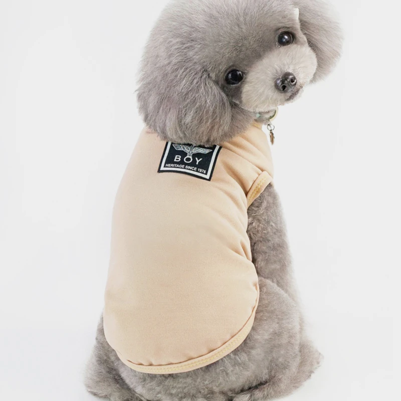 Pet Clothes Color 15 Одежда для домашних собак для маленьких собак Одежда для домашних животных Костюм для собак полосатый жилет Чихуахуа Одежда для собак Рубашка Мопс одежда для домашних питомцев щенков - Цвет: Pet Clothes Color 15