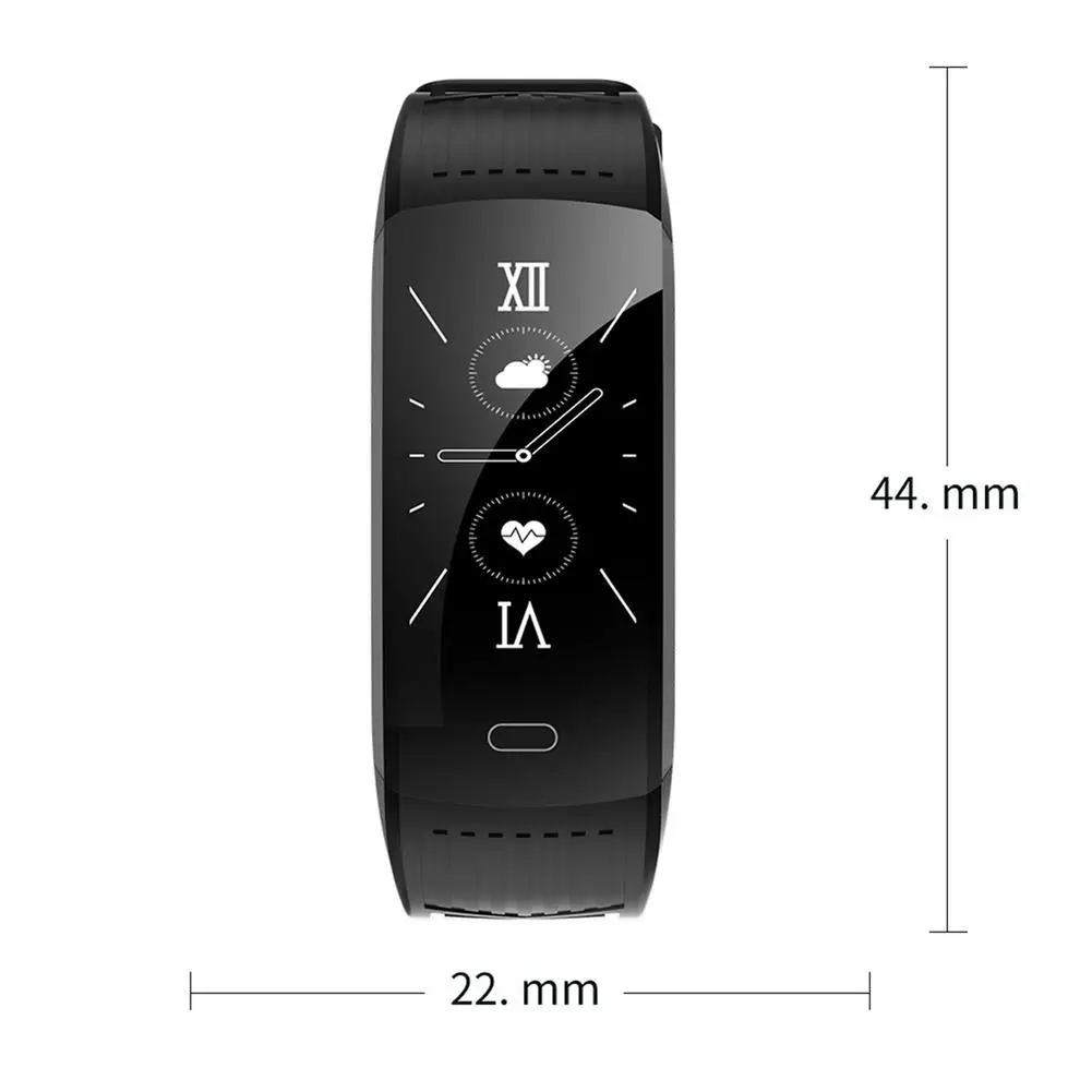

Smart Bracelet Blood Pressure Monitor Men Women Waterproof IP69 Heart Rate Monitor Smart Band Watch Fitness M6C Tracker Bracelet