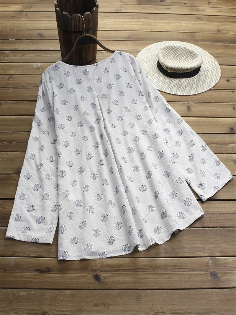 Платье женское из хлопка и льна Повседневный Сарафан с винтажным принтом одежда