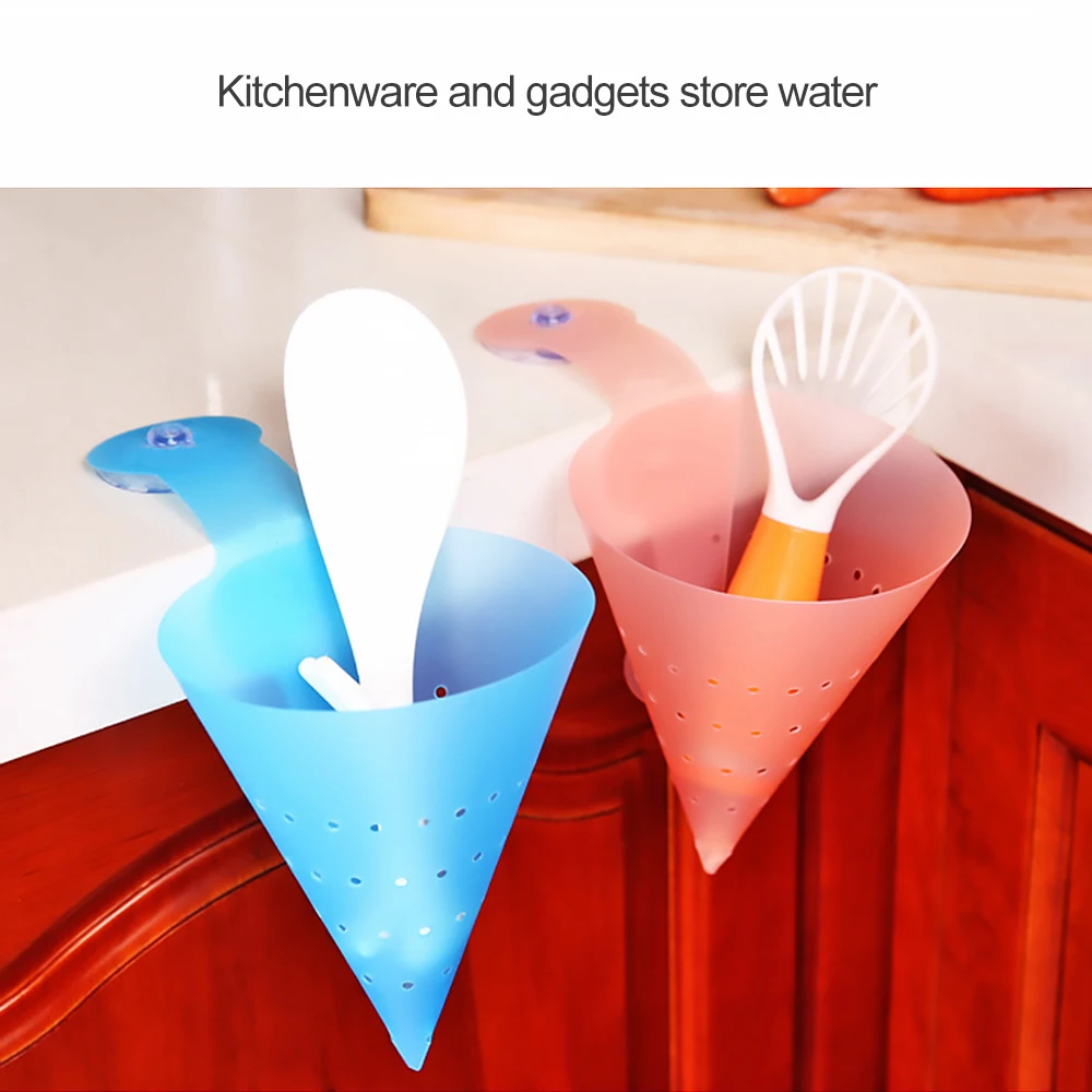 1 шт. домашние кухонные инструменты на присоске корзина для посуды раковина