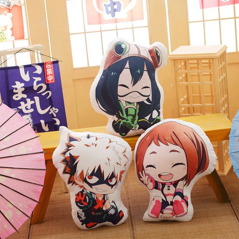 40 см мой герой Академия подушка в виде милого героя аниме Bakugou Katsuki Todoroki шото haku
