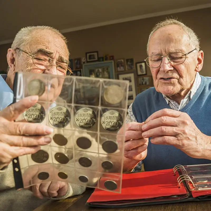 Я пережил 2020-медаль и памятные коллекционеров Памятная коллекция из золотого