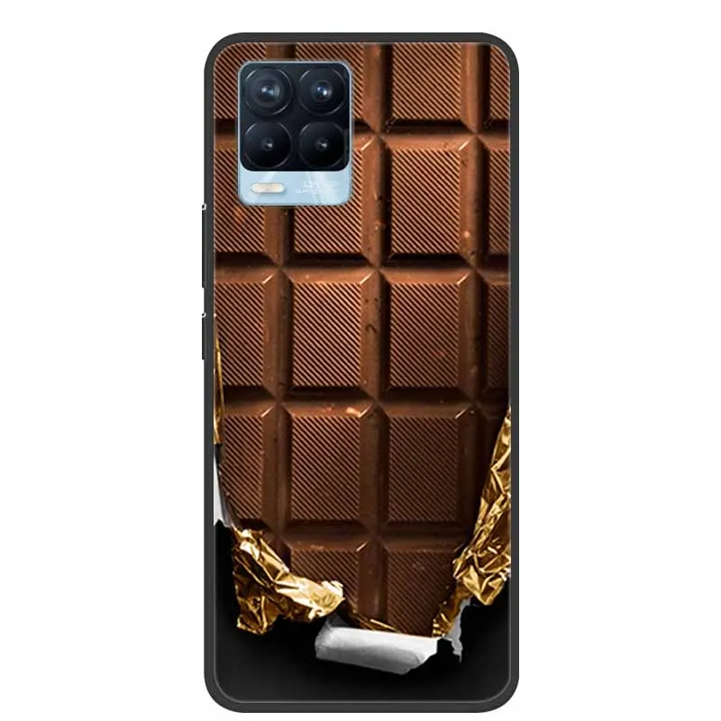 For OPPO Realme 8 5G Case Luxury Silicone TPU Soft Cover Phone Case for OPPO Realme8 Pro Shockproof Cute TPU Bumper Fundas Coque