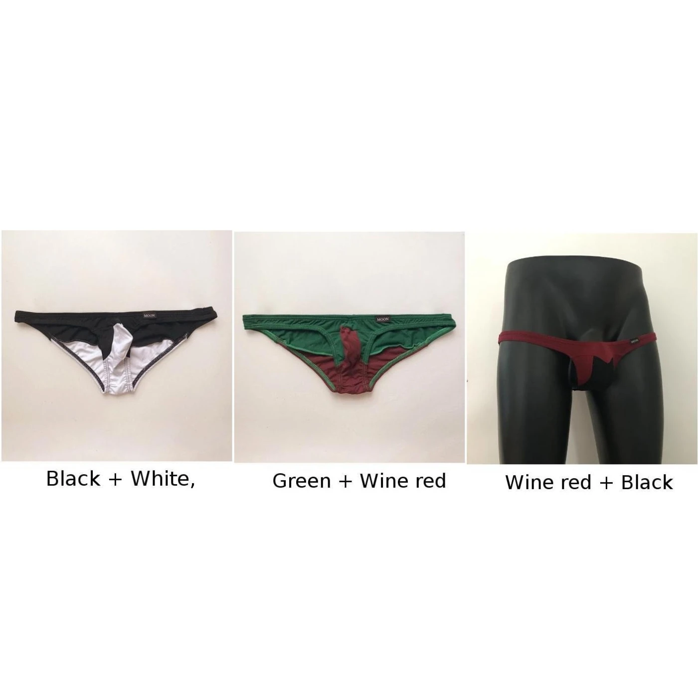 2019 базовые трусы мужские цветные подходящие трусики с низкой посадкой