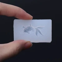 goldfish pendant liquid silicone mold diy resin jewelry making craft tool