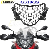 motorcycle front headlight protector cover grill for bmw g310gs g310 gs 2017 2018 2019 2020 2021 head light guard accessories