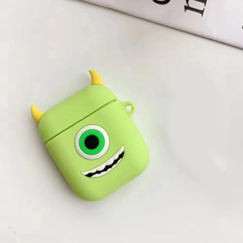 A2 Для Airpods чехол 1/2 милый мультяшный защитный чехол Роскошный для Air pods беспроводной чехол для наушников для Apple Airpods 2 силиконовый чехол - Цвет: A2