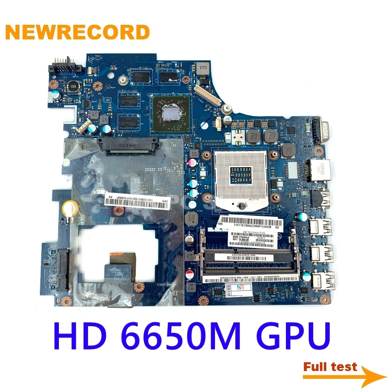 Купи NEWRECORD PIWG4 LA-6758P REV:1A материнская плата для ноутбука Lenovo Y770 G770 основная плата с HD 6650M 1GB GPU полный тест за 4,140 рублей в магазине AliExpress