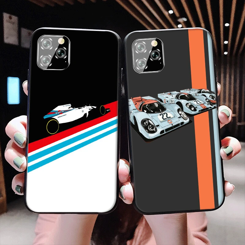 Чехол для телефона с гоночным автомобилем ford ТПУ чехол iPhone 12 Mini 11 Pro max SE 2020 X XR XS Max 7