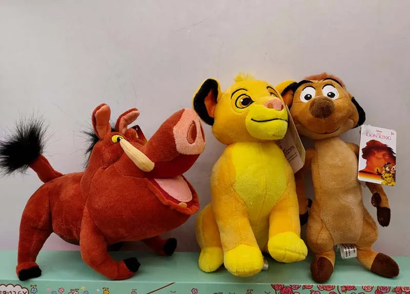 Официальный Disney Король Лев Тимон кион Пемба плюшевая игрушка милые мягкие