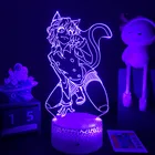 Светодиодный ночсветильник Hunter X Hunter, прикроватная лампа с фигурками неферпитоу, декоративное 3d освесветильник для детской спальни, подарок на день рождения, манга