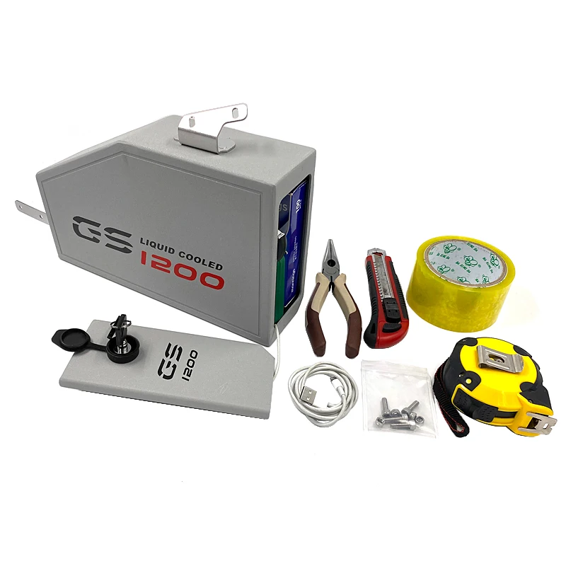 Для BMW R1250GS LC Adventure 2019 2020 левый ящик для инструментов R1200GS 13 18 CNC алюминиевый 5 литров