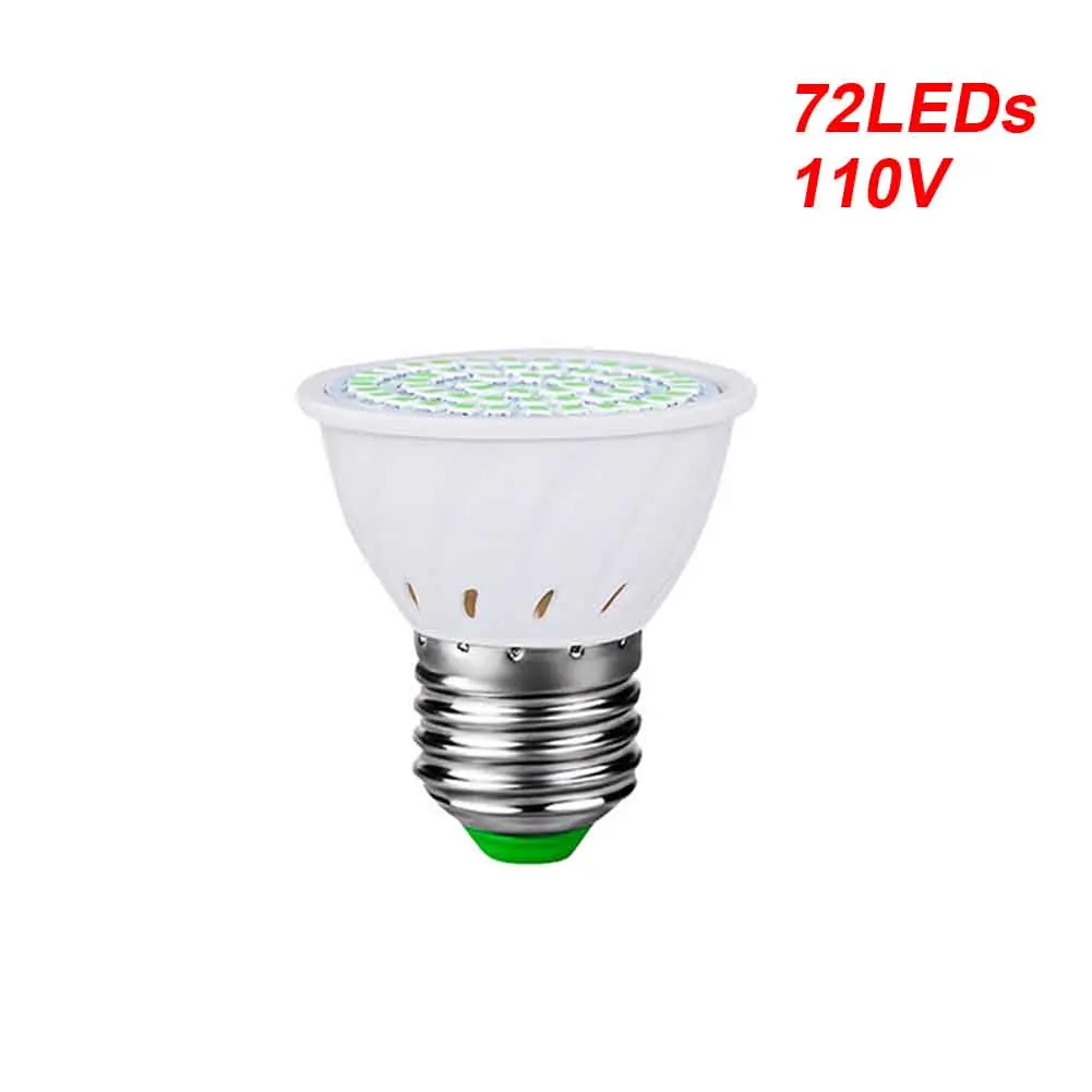 Стерилизация E14 E27 GU10 220V 110V дезинфекция лампа Kill Mite Кукуруза Форма светодиодов UVC