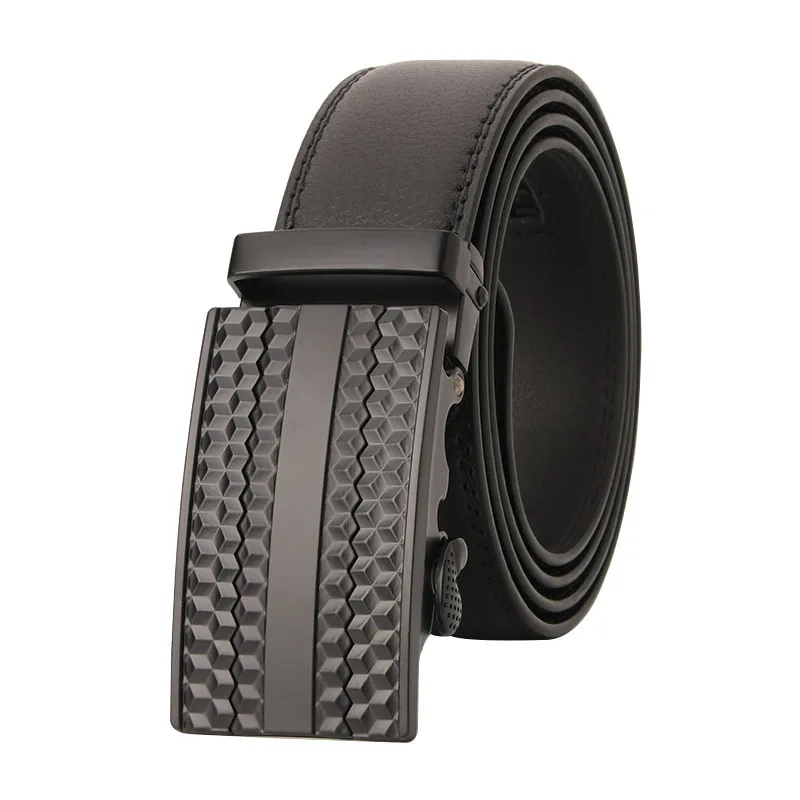 

2021 New Famous Brand Belt Men Top Quality Genuine Luxury Cowskin Leather Belts for Men,Strap Male Metal Automatic Buckle