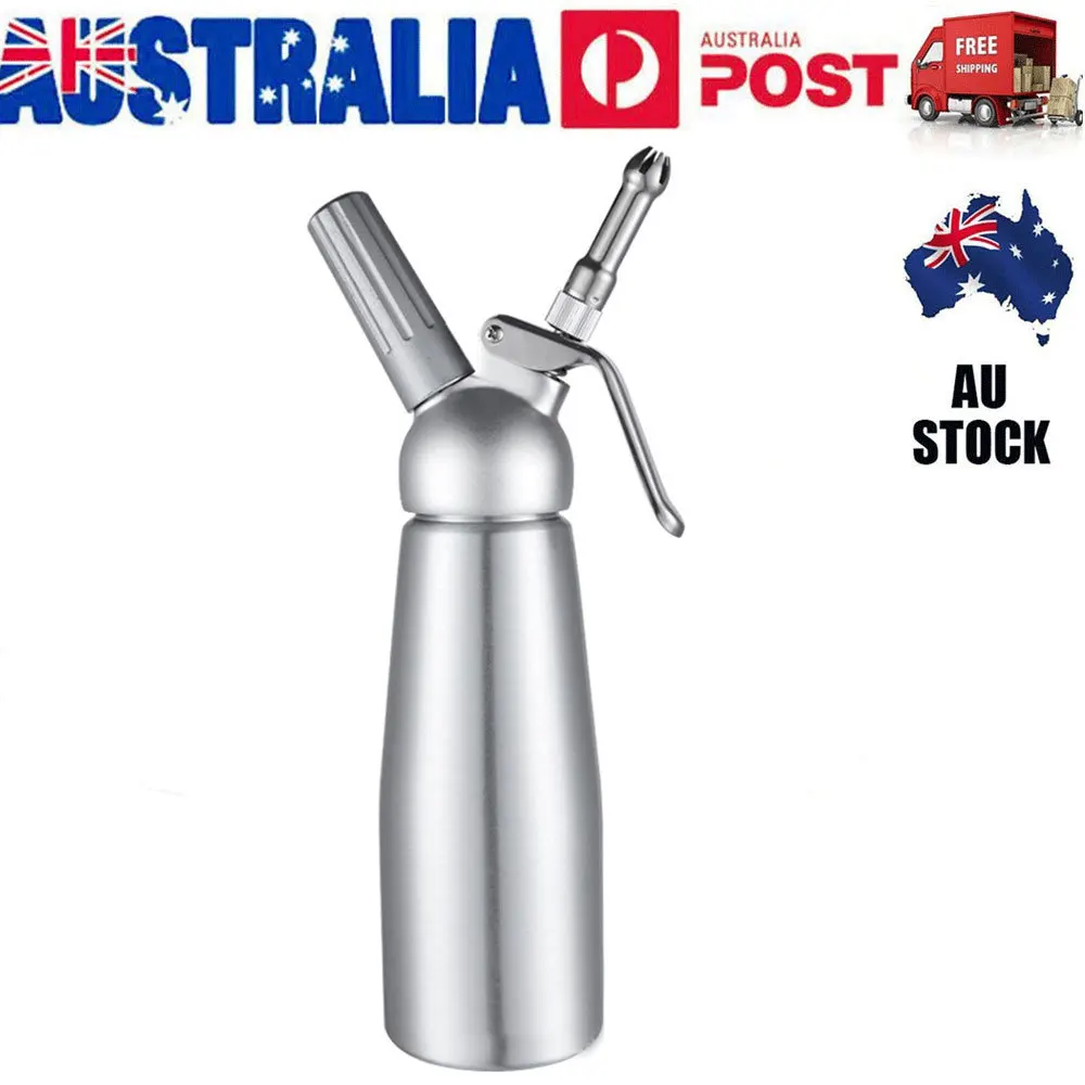 

Professional Whipped Cream Dispenser Aluminium Cream Whipper Dessert Tools 500ml