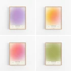 Абстрактная печать на стену, постеры в стиле ретро-музея, цвета 70-х и 80-х