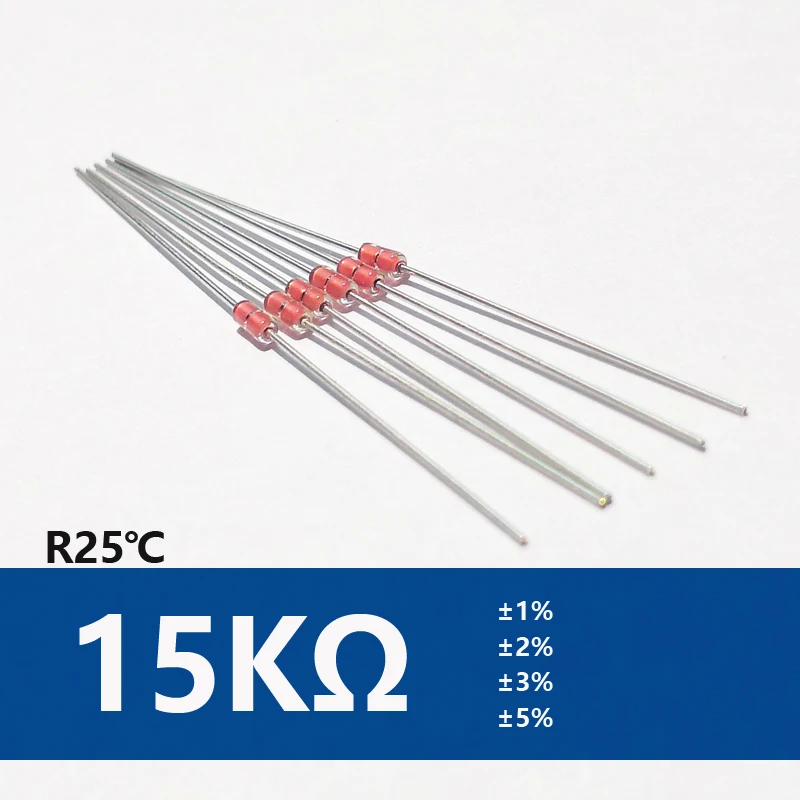 

MGD18 MF58 15K 153 3470 Glass diode type NTC thermal resistor resistance thermistor temperature sensor probes in Lingee