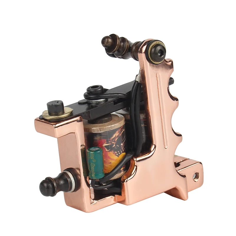 Тату-машинка из цинкового сплава с тайными ключами катушка высокого качества для