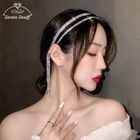 2021 hot rhinestone headband party accessories pressure hair super fairy hair accessories princess