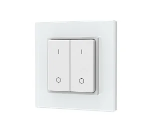 Панель SMART-P47-DIM-G-SUF (3V 2 зоны Knob 2.4G) ( Пластик)