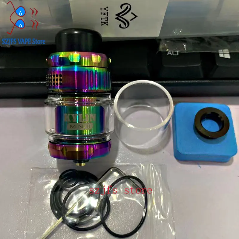 Kylin мини V2 RTA Tank 3 мл/косметика парфюмерия диспенсер 5 мл Емкость 24 4mm Одиночная