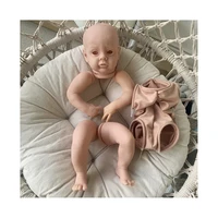 reborn cecily doll kit diy simulation unpainted reborn baby dolls mold set parts toy and snack time pre school play doll