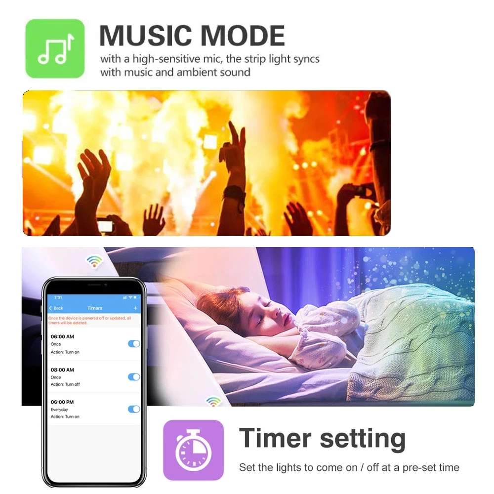 WS2812B LED Controller Bluetooth--compatible Music For SK6812 WS2811 WS2812 Pixel Strip Light APP 28Keys Remote DC5-24V | Освещение